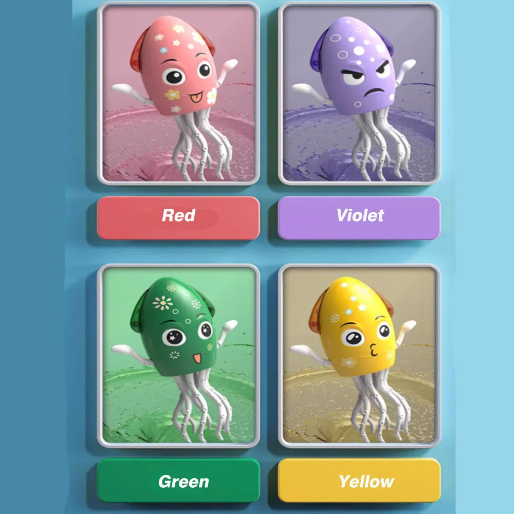 Electric Dancing squid toy – Musical Light-Up Squid for Kids, Babies & Pets