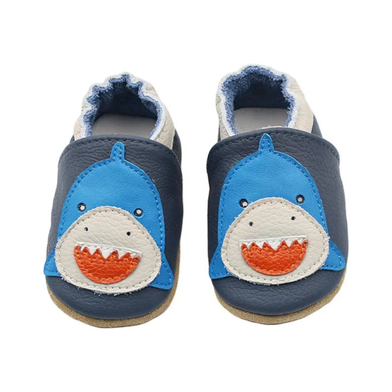 Soft Leather Baby Shoes – Newborn Booties for Boys & Girls | First Walker Moccasins