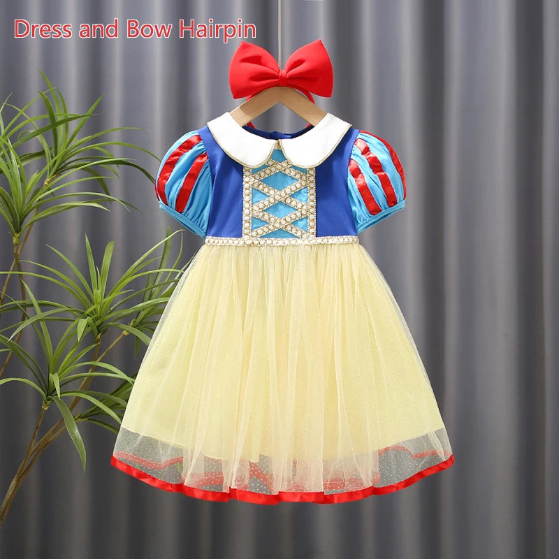 Princess Inspired Baby Girl Dress | Tulle Birthday Party Outfit