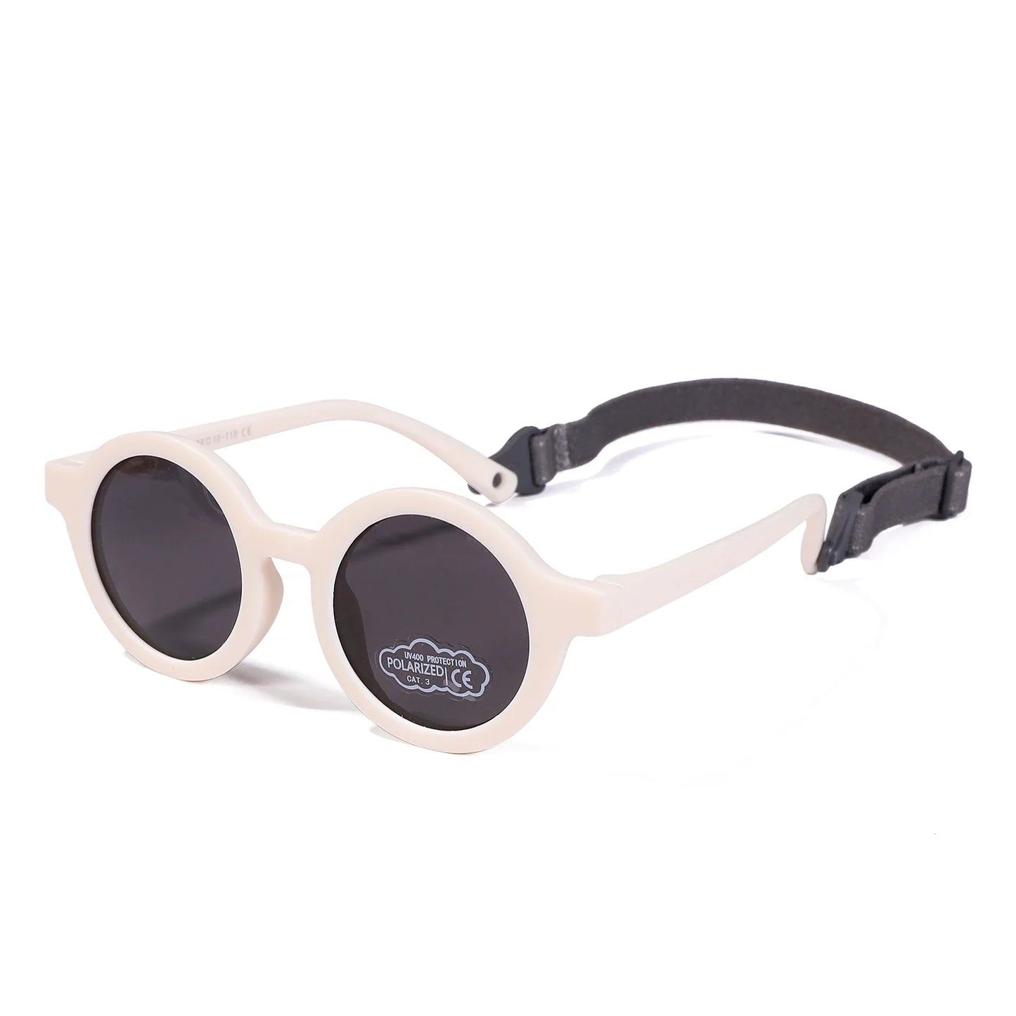 Baby Polarized Sunglasses 0-3 Years | Flexible Rubber UV Protection Shades
