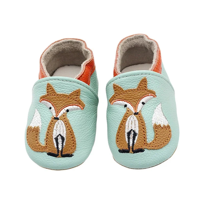 Soft Leather Baby Shoes – Newborn Booties for Boys & Girls | First Walker Moccasins