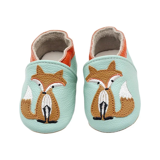 Soft Leather Baby Shoes – Newborn Booties for Boys & Girls | First Walker Moccasins