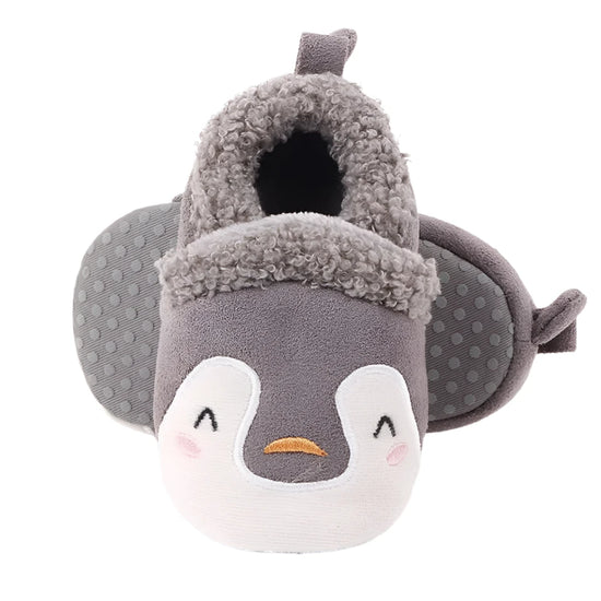 Cozy Animal-Themed Baby Shoes