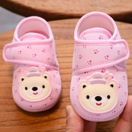 Soft Bottom, Anti-Slip Velcro Shoes for First Walking