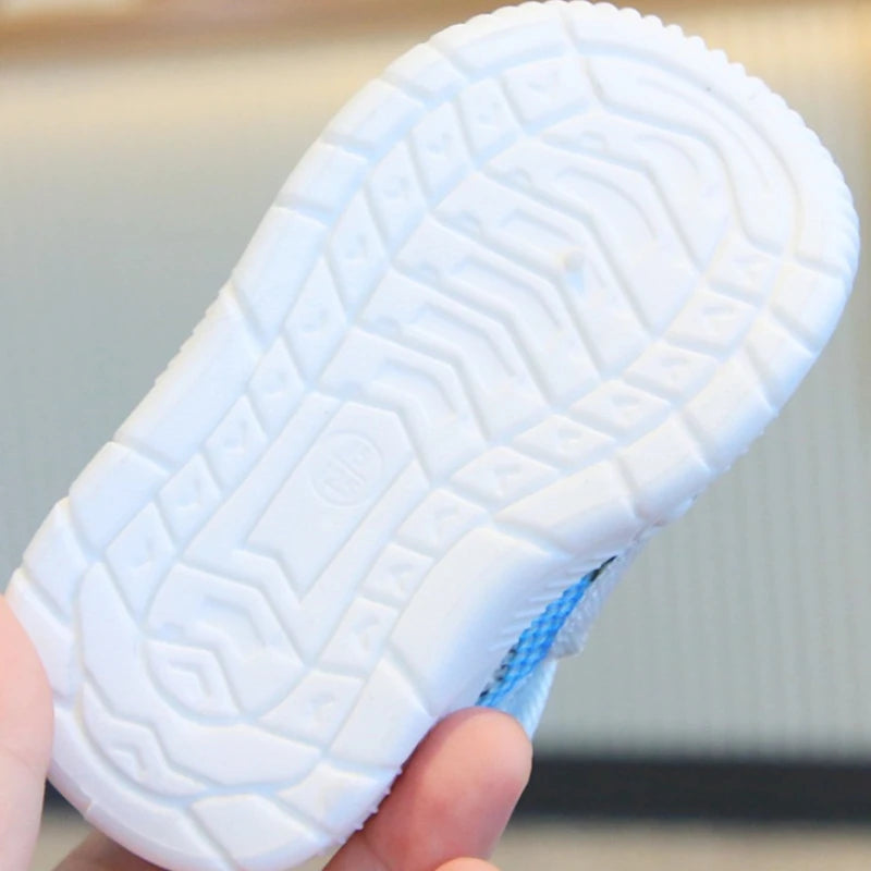Baby Velcro Sandals | Mesh Soft Sole First Walker Shoes