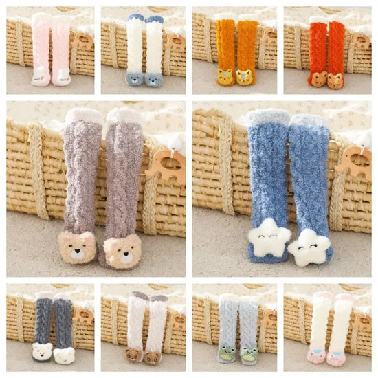 Winter Cartoon Baby Leg Warmers