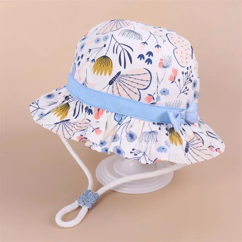 Summer Baby Panama Hat – Cartoon UV Sun Hat for Boys & Girls (Toddler Bucket Cap)
