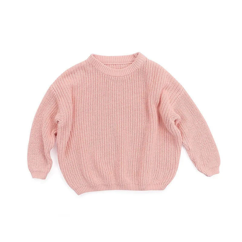 Personalized Baby Sweater with Hand-Embroidered Name & Monogram, A Precious Gift from Aunt for a Baby Girl, Kids Christmas Gift