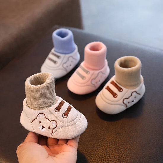 High Quality Cute Cartoon Bear Baby Shoes