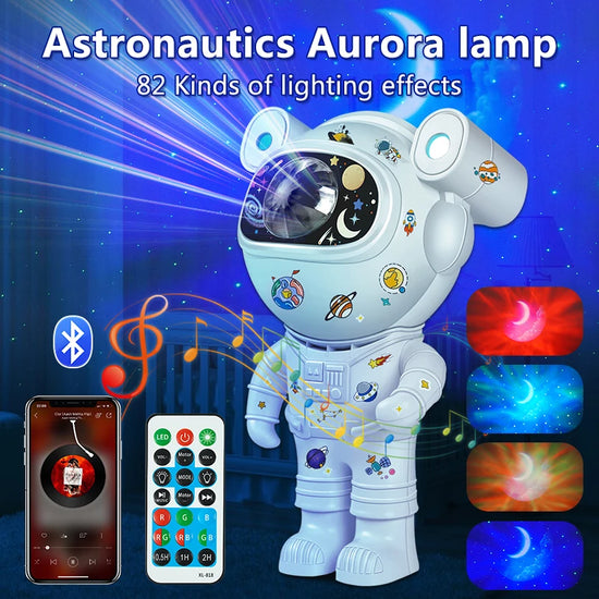 Astronaut Nebula Galaxy Lamp