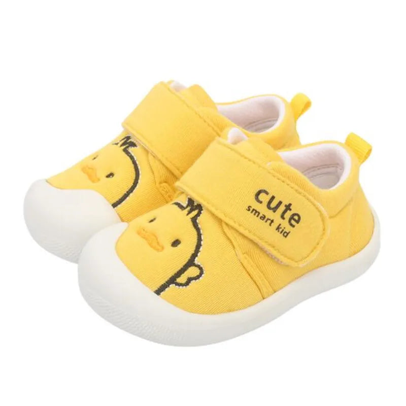 Spring Infant Toddler Shoes Girls Boys Casual Canvas Shoes Soft Bottom Comfortable Non-slip Kid Baby First Walkers Shoes