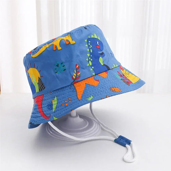 Summer Baby Panama Hat – Cartoon UV Sun Hat for Boys & Girls (Toddler Bucket Cap)