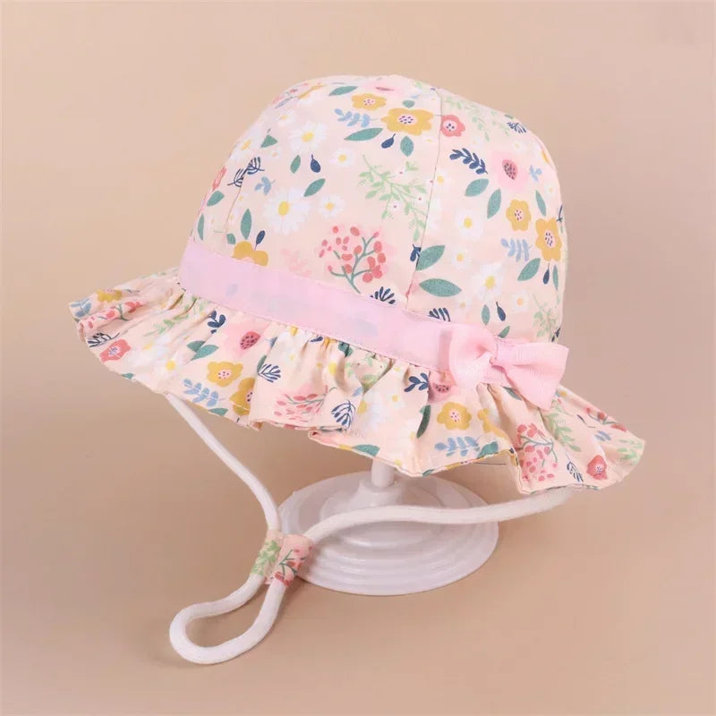 Summer Baby Panama Hat – Cartoon UV Sun Hat for Boys & Girls (Toddler Bucket Cap)