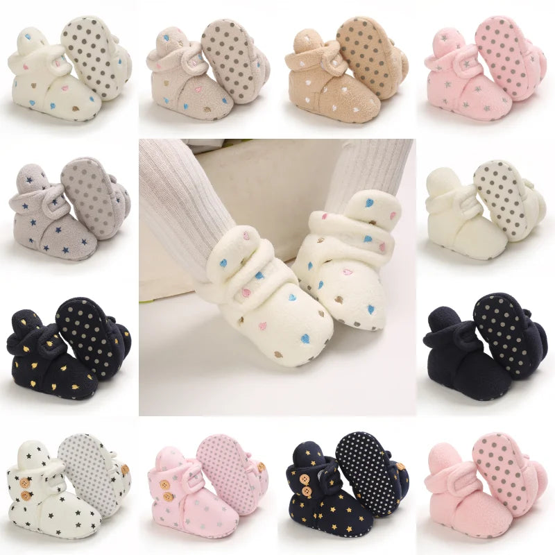 Infant Soft Fleece Snow Boots