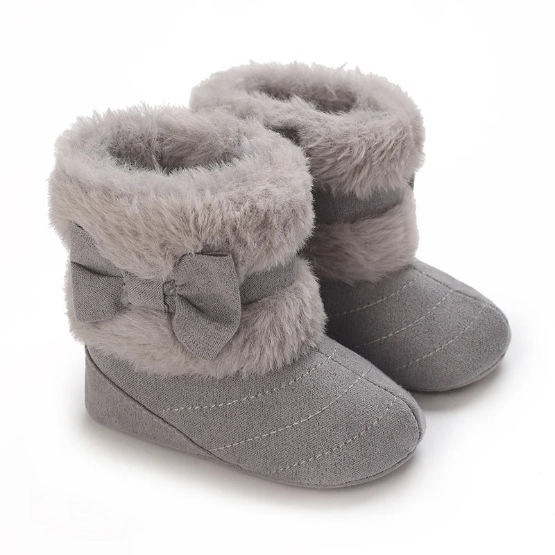 Baby Girl Winter Rubber Non-slip Boots