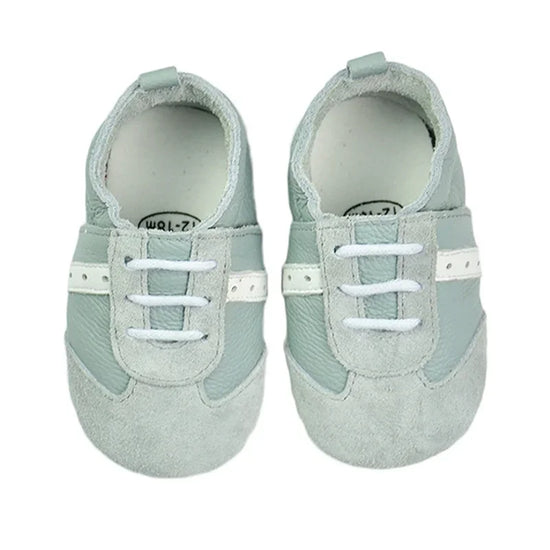 Soft Leather Baby Shoes – Newborn Booties for Boys & Girls | First Walker Moccasins