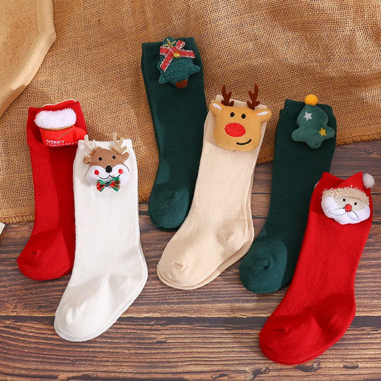 Baby Girl Christmas Socks