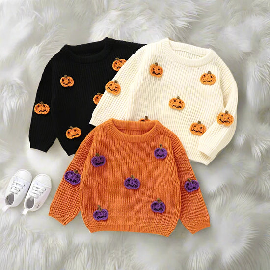 Pumpkin Knit Sweater