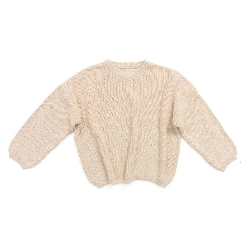 Personalized Baby Sweater with Hand-Embroidered Name & Monogram, A Precious Gift from Aunt for a Baby Girl, Kids Christmas Gift