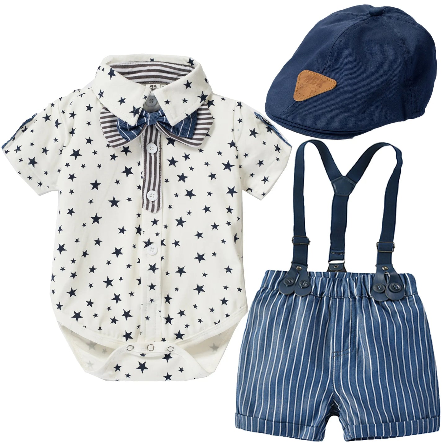 Baby Boy Romper Clothes Set