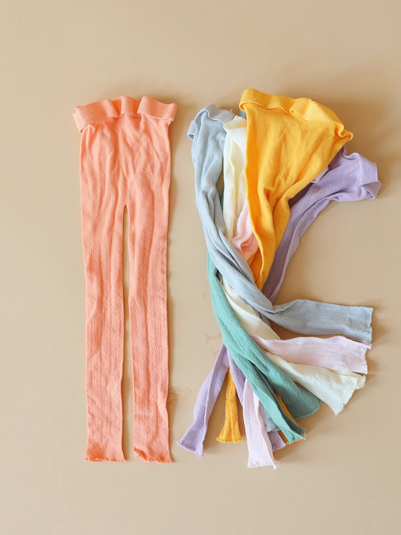 Baby Girl Tights | Soft Cotton Toddler Stockings | Multi Color