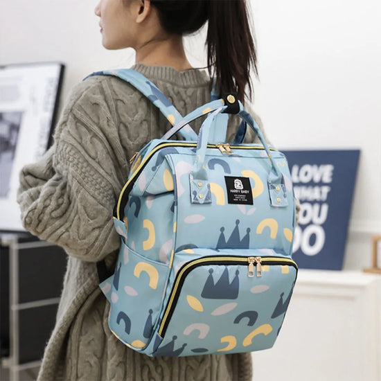 Customized Mommy Bag with Name – Personalized Diaper Backpack for Moms | Stroller-Friendly