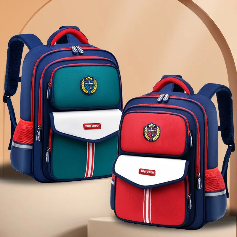 British Style Primary Students Schoolbag/Backpack