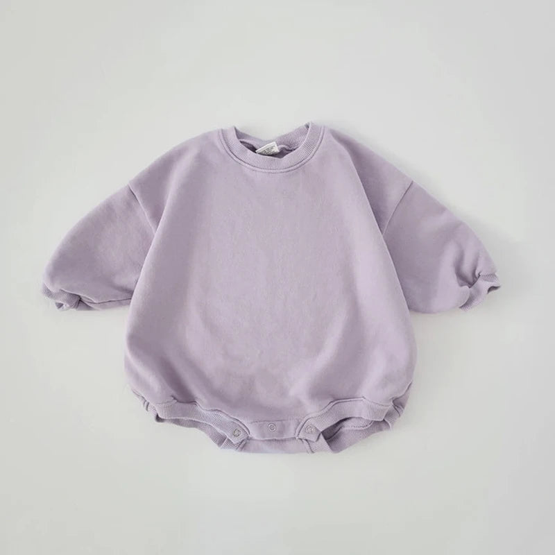 Unisex Baby Sweatshirt Romper