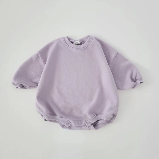 Unisex Baby Sweatshirt Romper