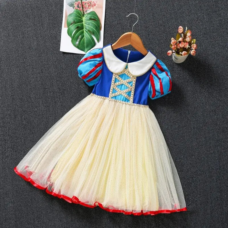 Princess Inspired Baby Girl Dress | Tulle Birthday Party Outfit