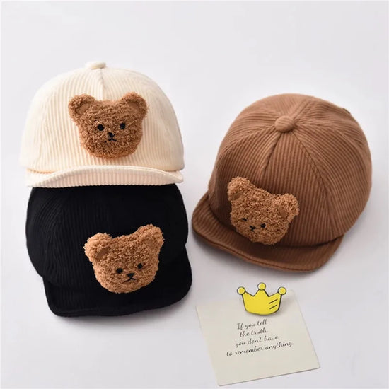 Bear Soft Brim Baby Cap