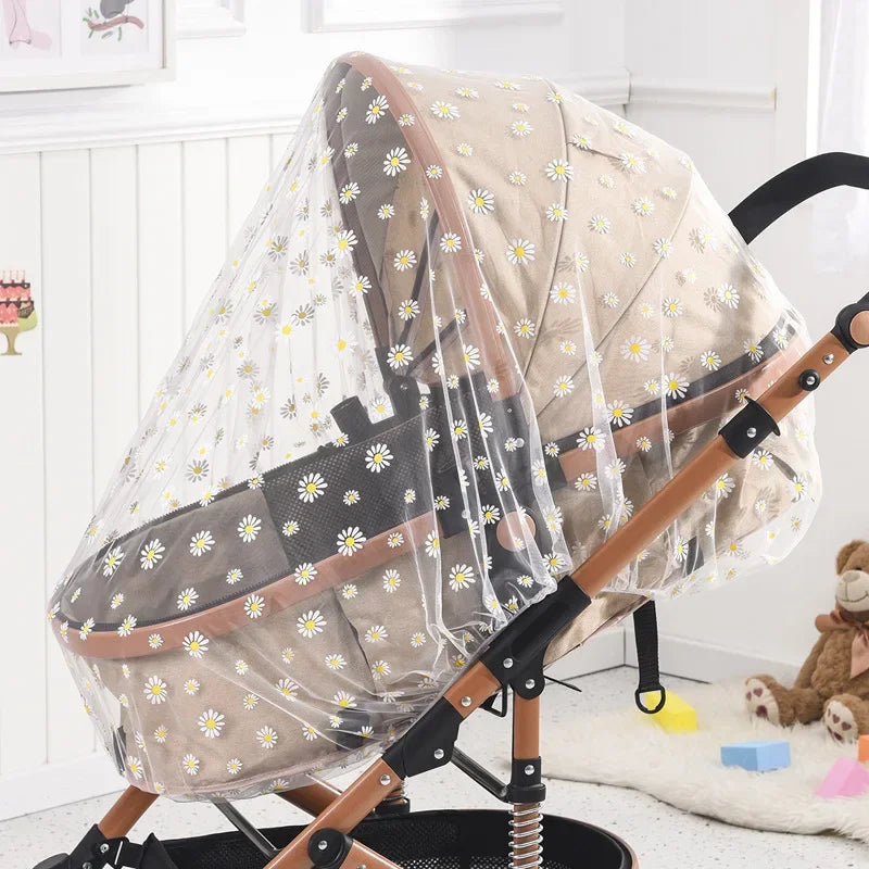 Universal Baby Stroller Cover – Star Mesh Mosquito Net Canopy