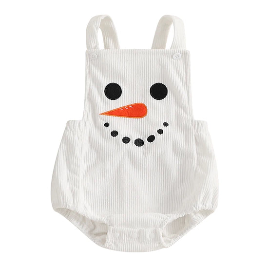 Christmas Baby Rompers – Gingerbread, Snowman & Reindeer Outfits
