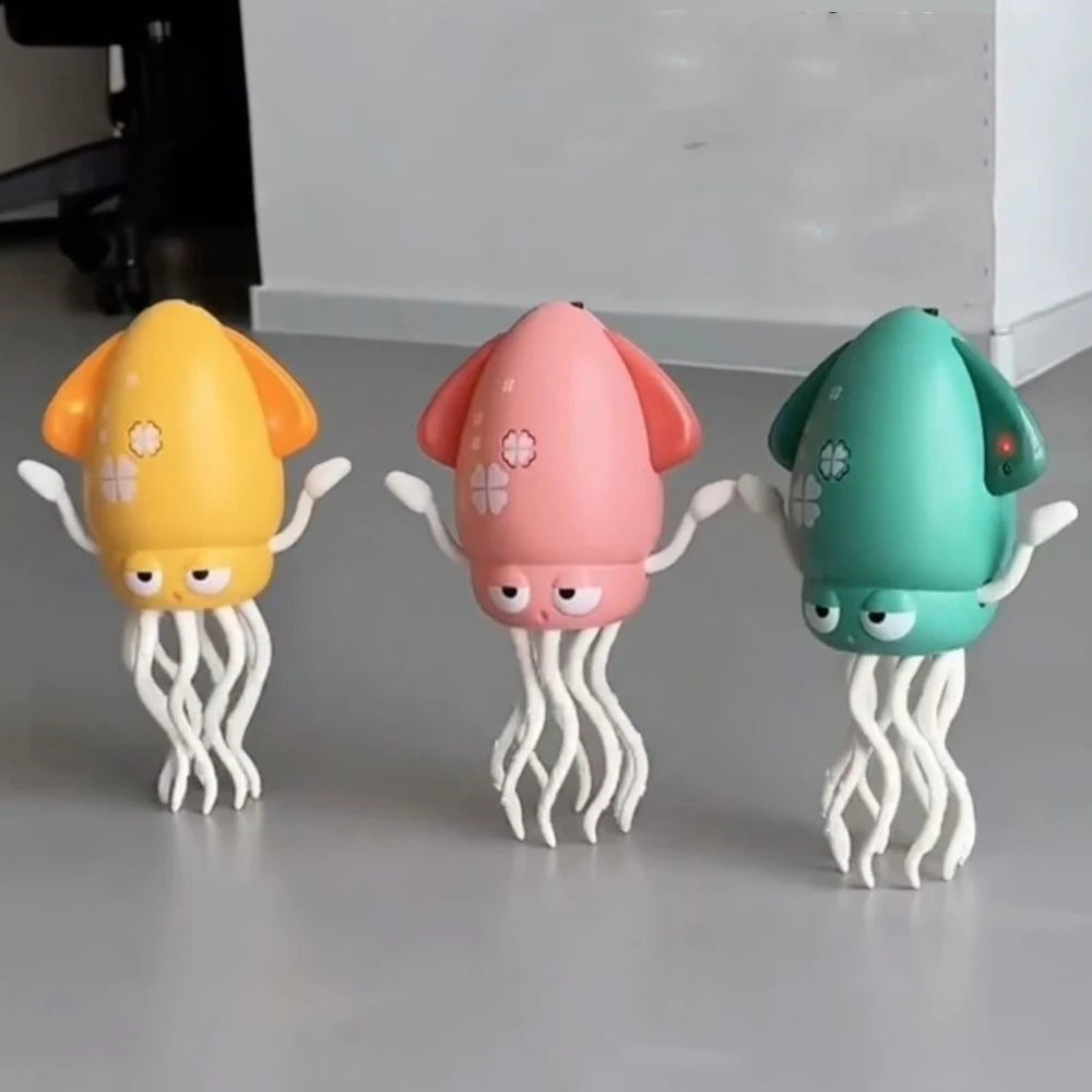 Electric Dancing squid toy – Musical Light-Up Squid for Kids, Babies & Pets