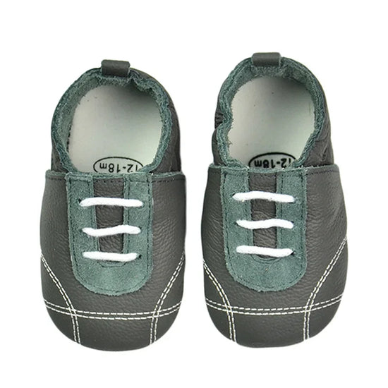 Soft Leather Baby Shoes – Newborn Booties for Boys & Girls | First Walker Moccasins