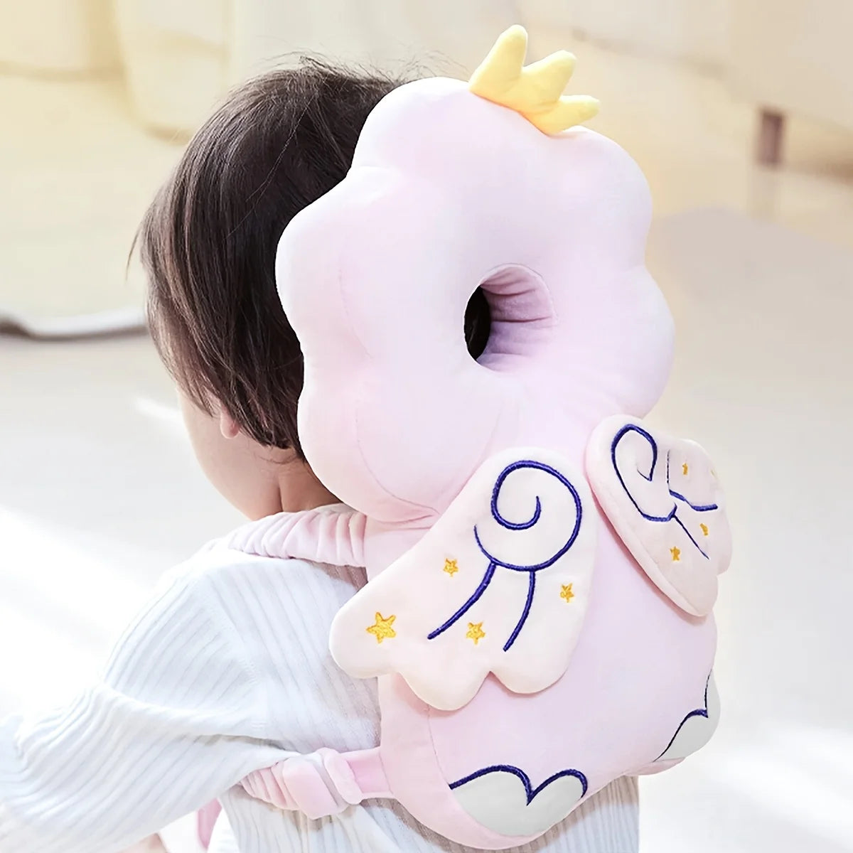 Baby Head Protection Pillow Backpack | Toddler Anti-Fall Safety Cushion