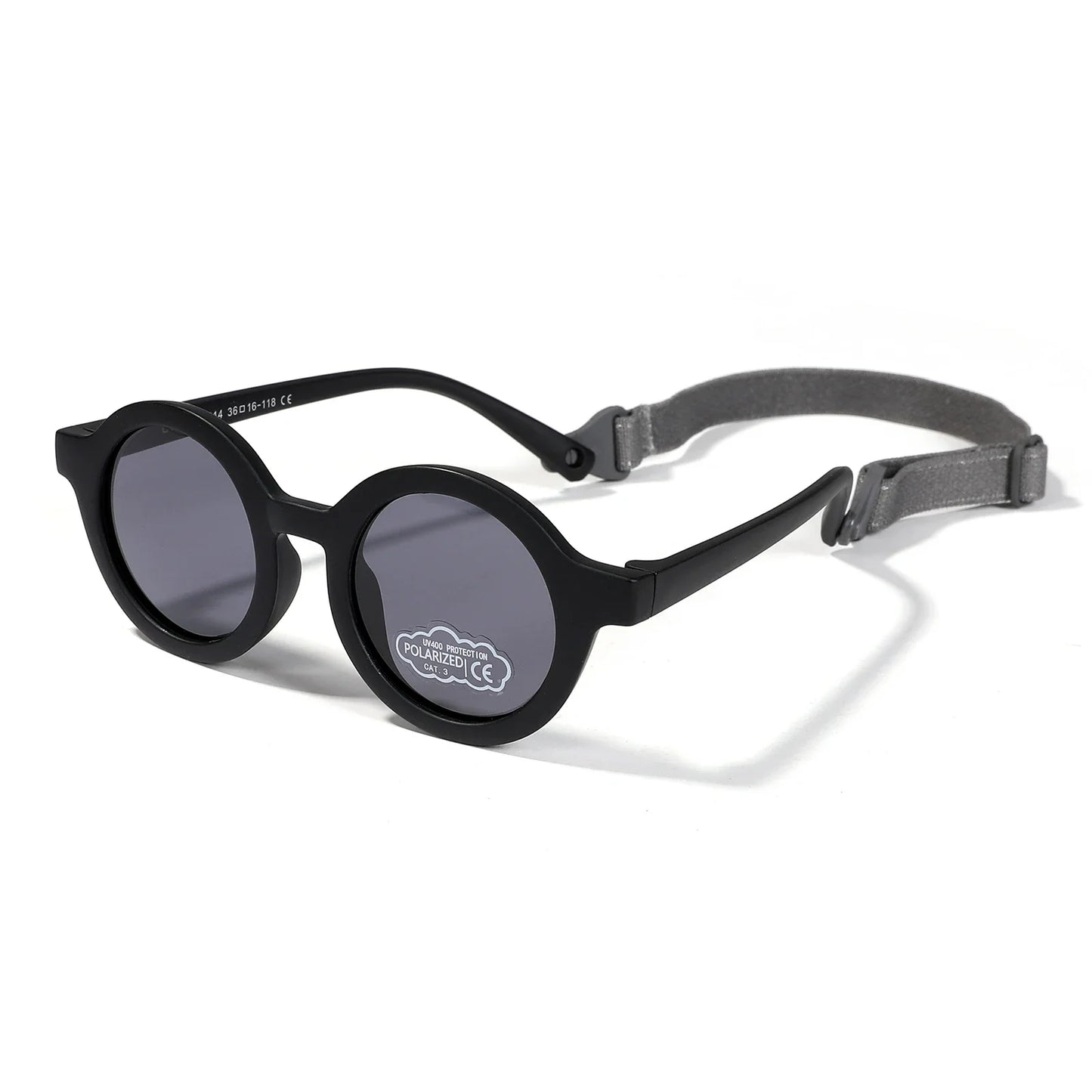 Baby Polarized Sunglasses 0-3 Years | Flexible Rubber UV Protection Shades