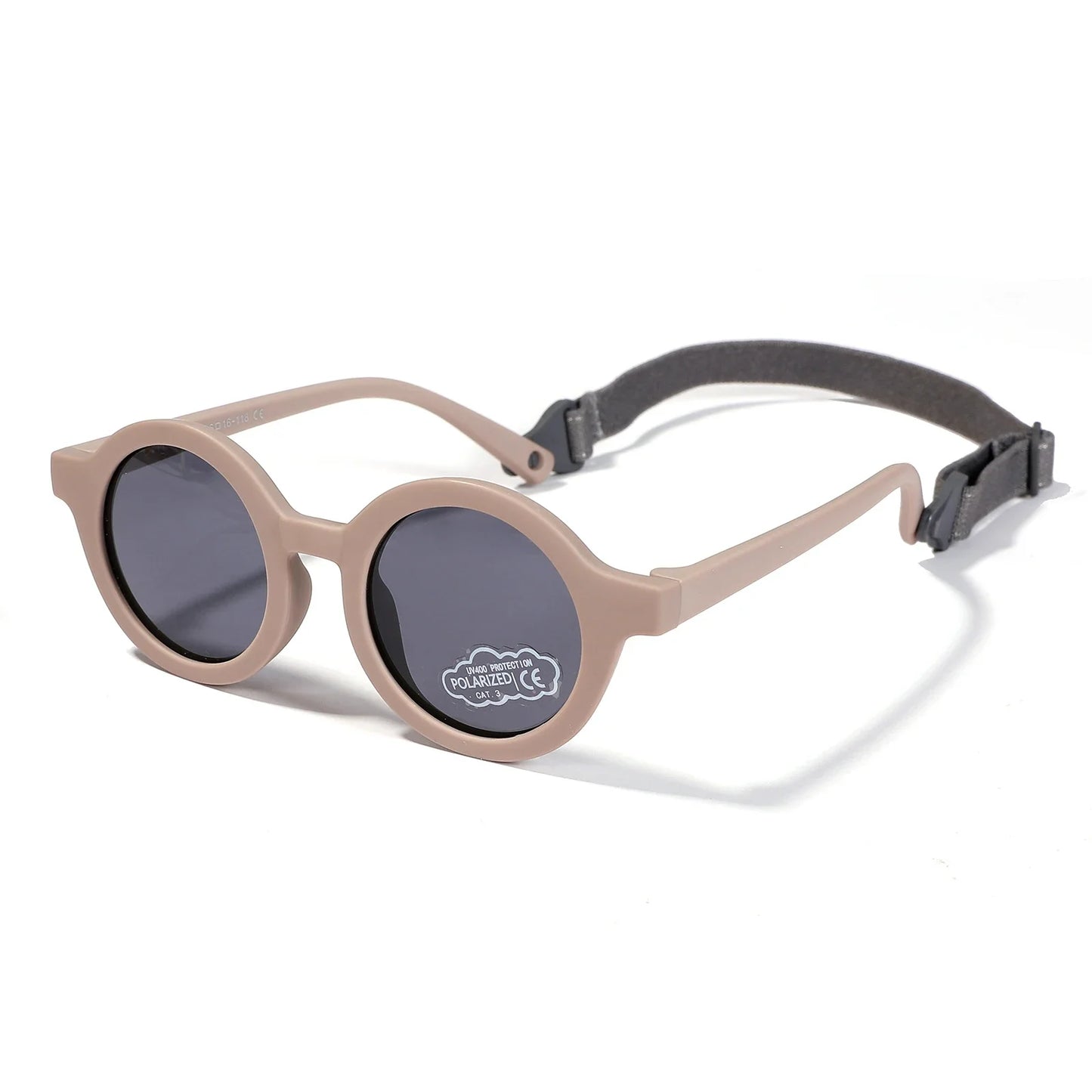 Baby Polarized Sunglasses 0-3 Years | Flexible Rubber UV Protection Shades