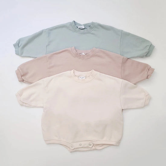 Unisex Baby Sweatshirt Romper