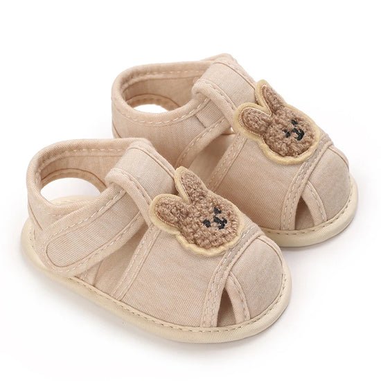 Summer Baby Sandals – Cute Bear Design Velcro sandals