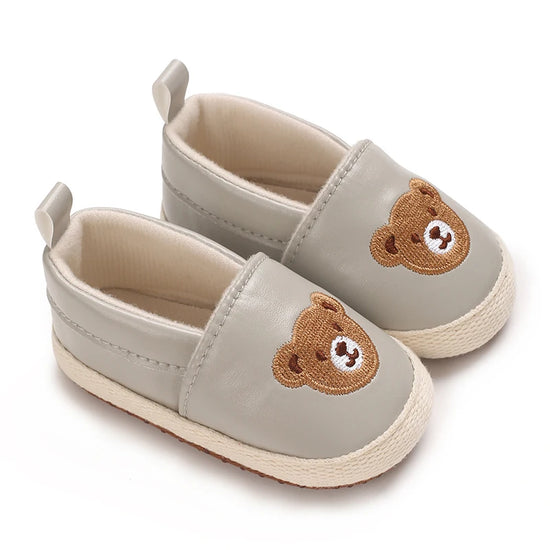 Cute Baby Slip-On Shoes for Boys & Girls – Soft Cotton Crib Shoes