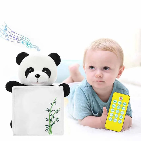 Cute Remote Control Hide & Seek Panda  | Interactive Singing, Talking & Learning Toy for Babies