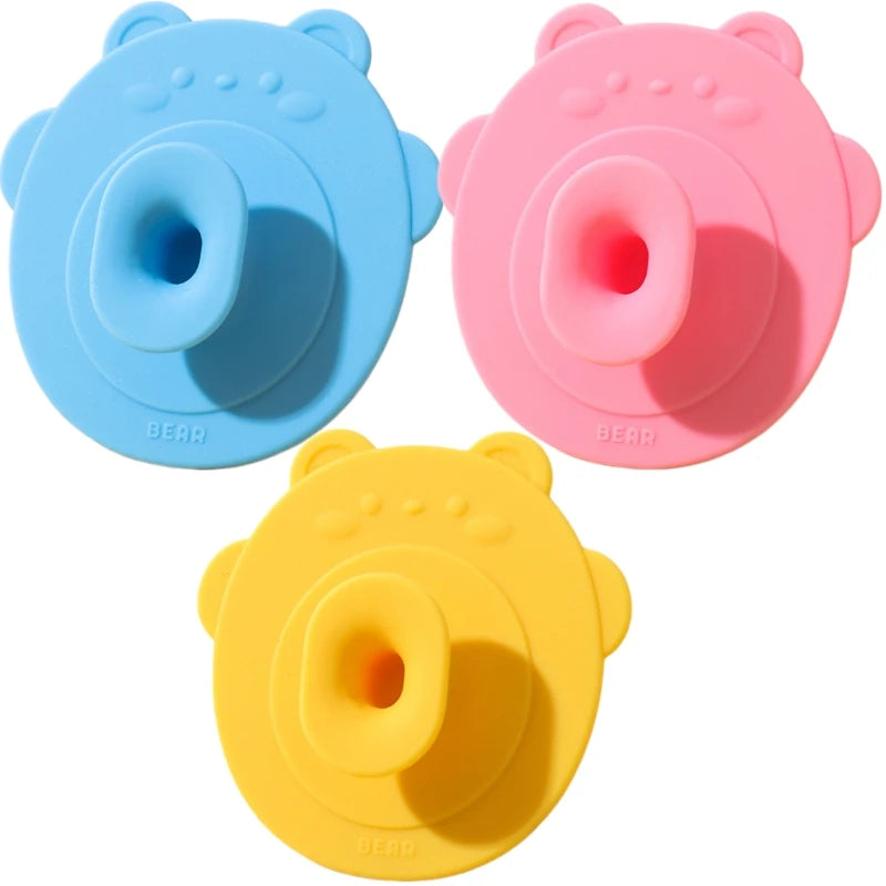 Silicone Baby Scalp Shampoo Brush – Soft Bath & Cradle Cap Massager