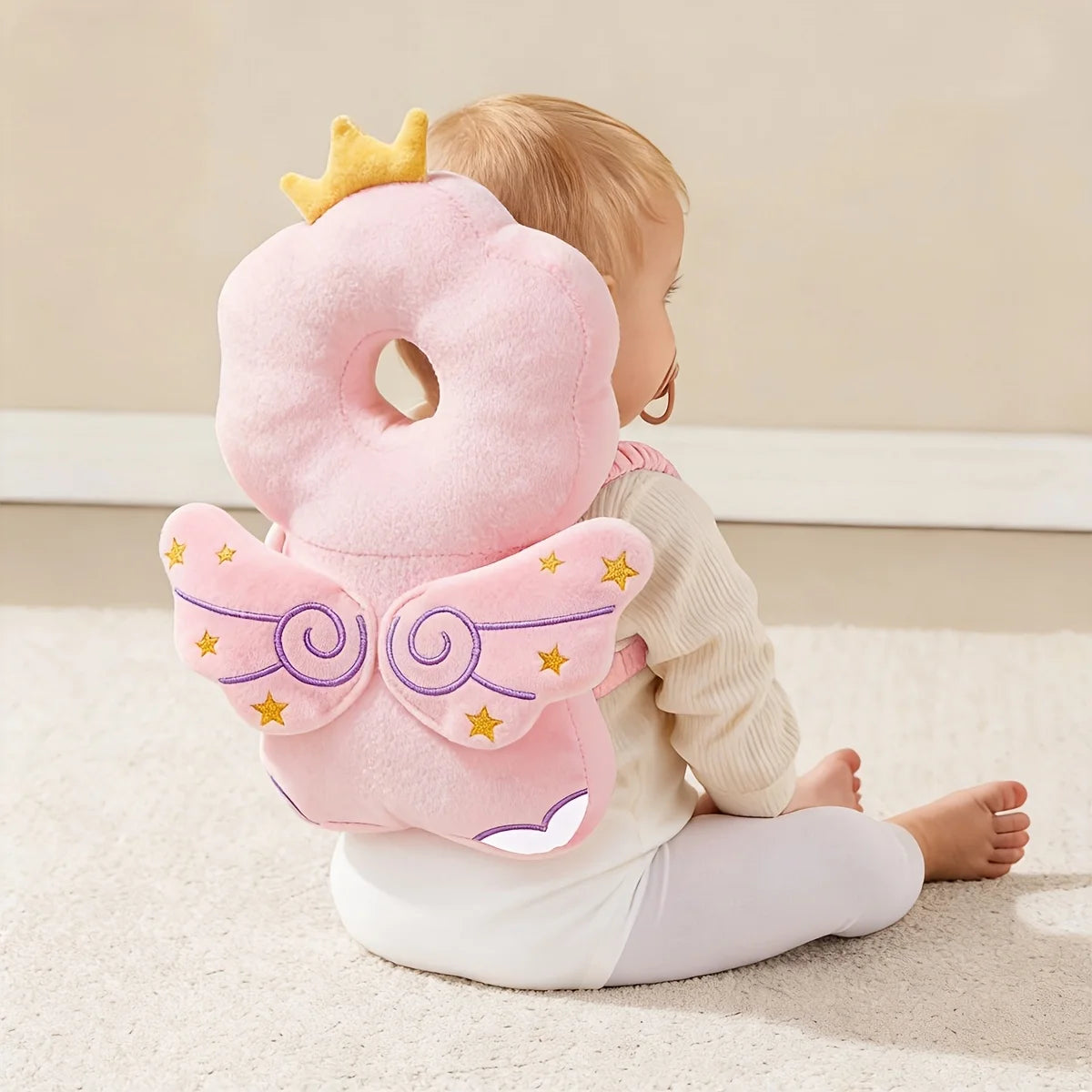 Baby Head Protection Pillow Backpack | Toddler Anti-Fall Safety Cushion
