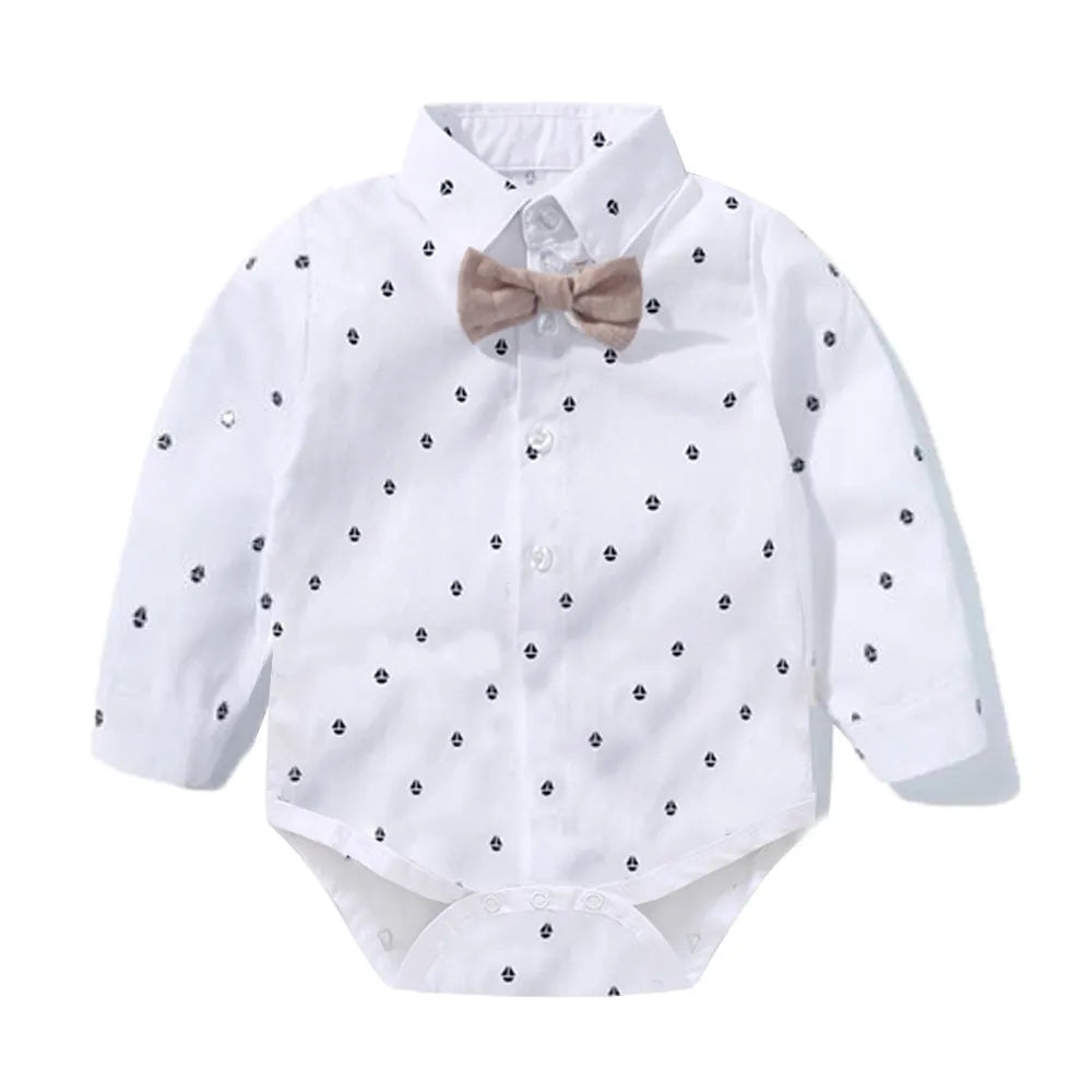 Baby Boy Romper Clothes Set