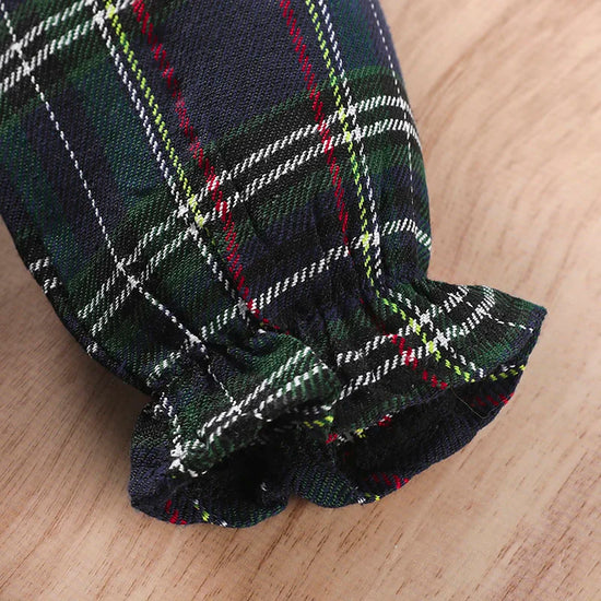 Girls Plaid/Tartan Holiday Dress