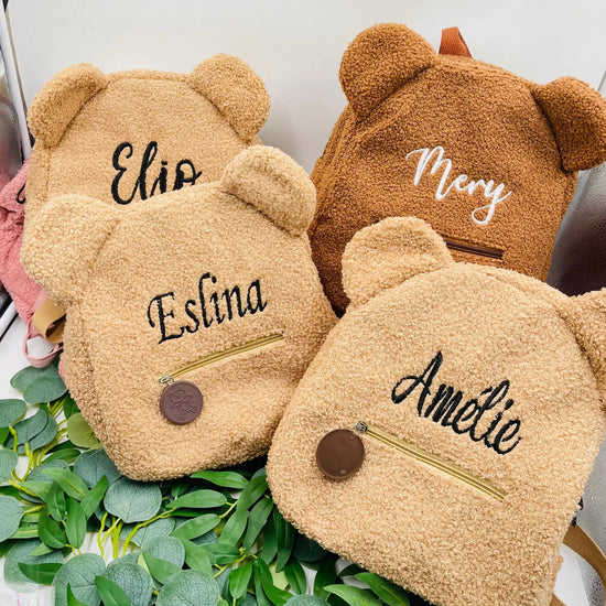 Personalized Baby Bear Backpacks